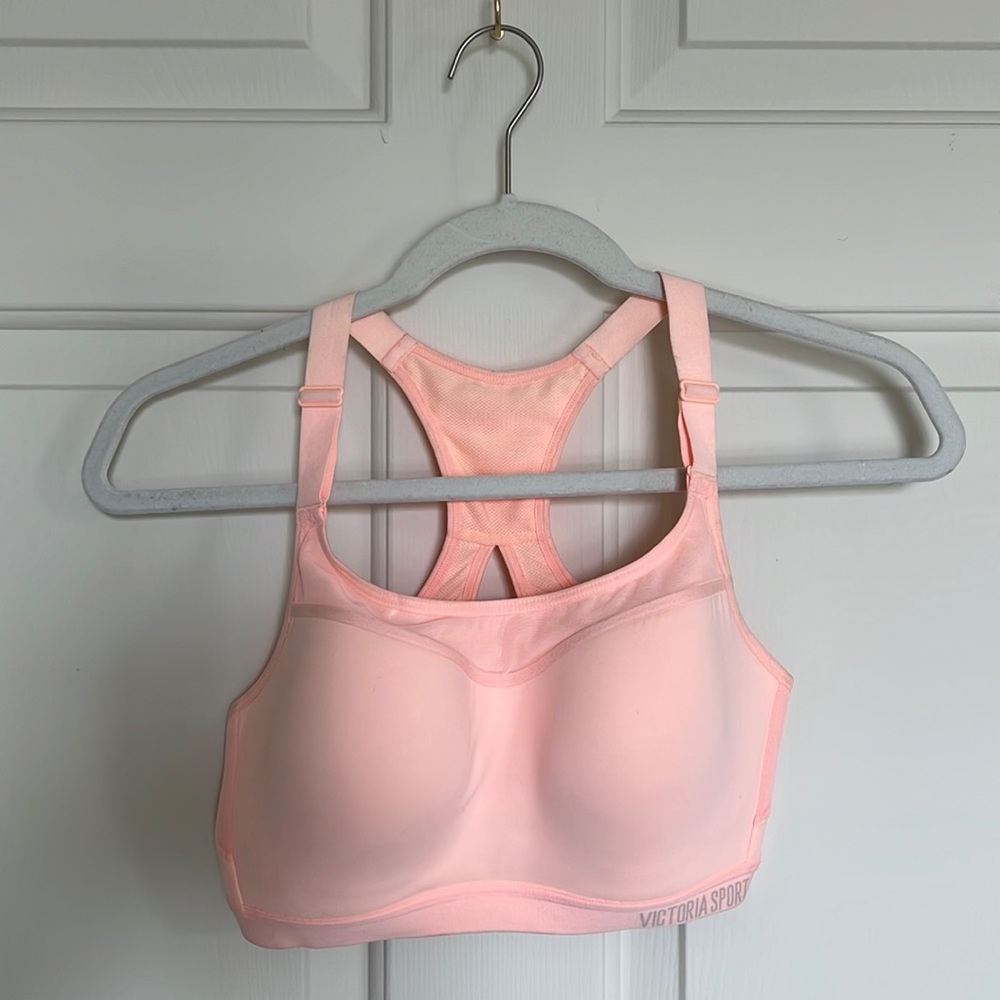 Peach Victoria Secret Sports Bra